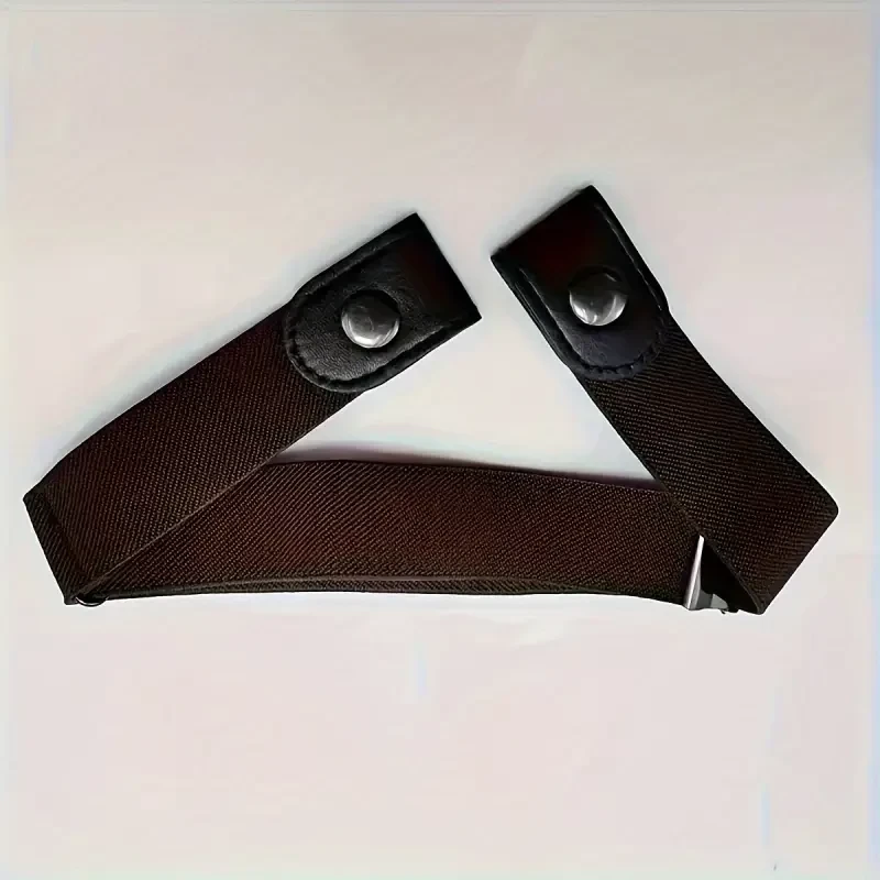 Invisible Elastic Waist Belt for Jeans, Dresses & Pants - Adjustable No-Slip Stretch Belt for Women & Men, 100% Non- Fabric,