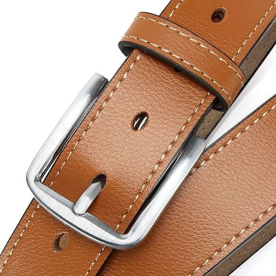 Leather Belt for Men - 35mm Men Belts for Jeans Casual and Dress