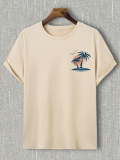 Men's Graphic Tees Crew Neck T Shirts Short Sleeve T-Shirts Casual Summer Streetwear