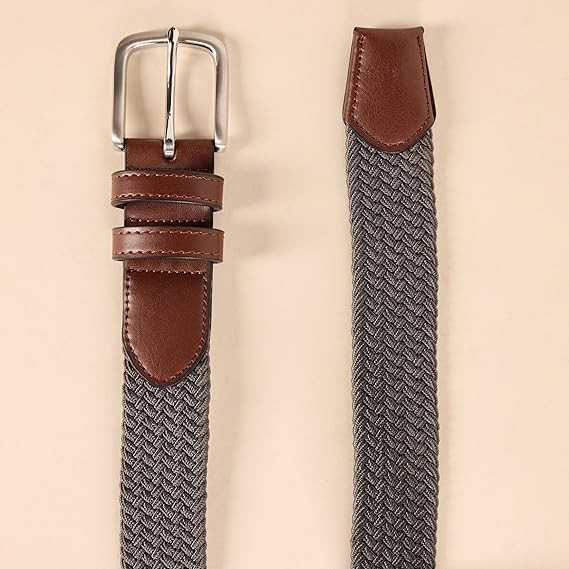 Men's Stretch Woven Braid Belt